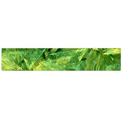 Green Springtime Leafs Flano Scarf (large) by designworld65