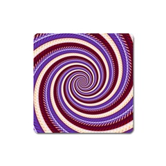 Woven Spiral Square Magnet