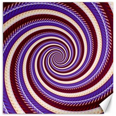 Woven Spiral Canvas 16  X 16   by designworld65