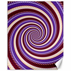 Woven Spiral Canvas 16  X 20   by designworld65