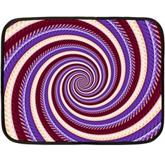 Woven Spiral Fleece Blanket (mini) by designworld65