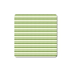 Spring Stripes Square Magnet