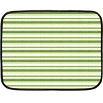 Spring Stripes Double Sided Fleece Blanket (Mini)  35 x27  Blanket Back