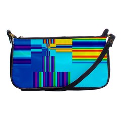 Colorful Endless Window Shoulder Clutch Bags by designworld65