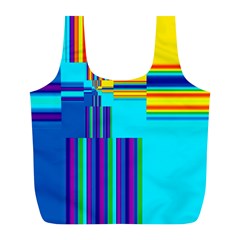 Colorful Endless Window Full Print Recycle Bags (l)  by designworld65