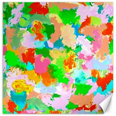Colorful Summer Splash Canvas 12  X 12   by designworld65