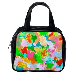 Colorful Summer Splash Classic Handbags (one Side) by designworld65