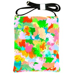 Colorful Summer Splash Shoulder Sling Bags by designworld65