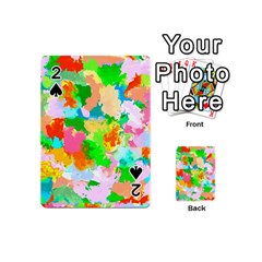 Colorful Summer Splash Playing Cards 54 (mini)  by designworld65