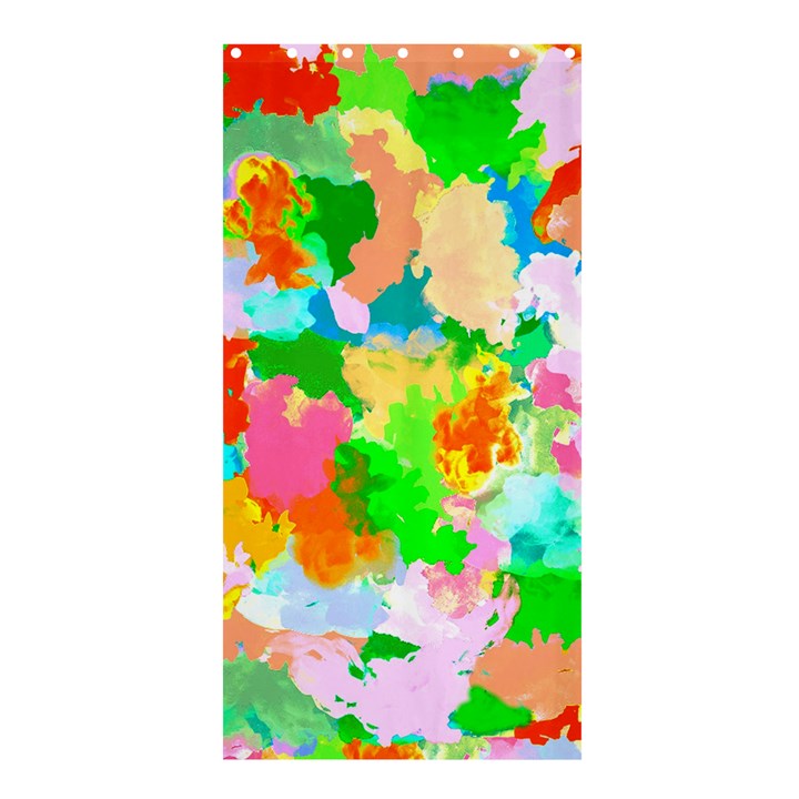 Colorful Summer Splash Shower Curtain 36  x 72  (Stall) 