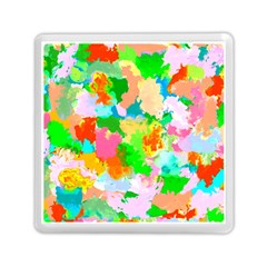 Colorful Summer Splash Memory Card Reader (square)  by designworld65