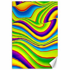 Summer Wave Colors Canvas 20  X 30  