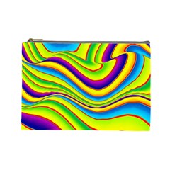 Summer Wave Colors Cosmetic Bag (Large) 