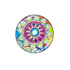 Sunshine Feeling Mandala Hat Clip Ball Marker (4 Pack)