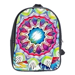 Sunshine Feeling Mandala School Bag (xl) by designworld65