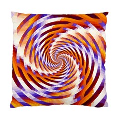 Woven Colorful Waves Standard Cushion Case (one Side) by designworld65