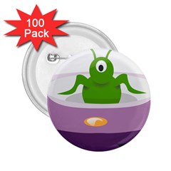 Ufo 2.25  Buttons (100 pack) 