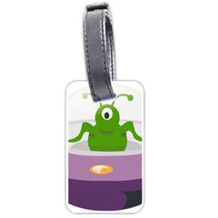 Ufo Luggage Tags (One Side) 