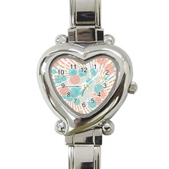 Bubbles Heart Italian Charm Watch by linceazul