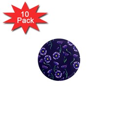 Floral 1  Mini Magnet (10 Pack) 