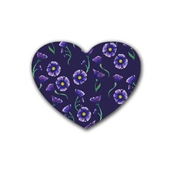 Floral Heart Coaster (4 Pack) 