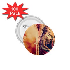 Fantasy Art Painting Magic Woman  1.75  Buttons (100 pack) 