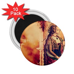 Fantasy Art Painting Magic Woman  2.25  Magnets (10 pack) 