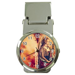 Fantasy Art Painting Magic Woman  Money Clip Watches by paulaoliveiradesign