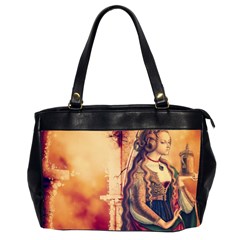 Fantasy Art Painting Magic Woman  Office Handbags (2 Sides) 