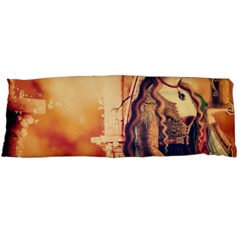 Fantasy Art Painting Magic Woman  Body Pillow Case (dakimakura) by paulaoliveiradesign