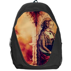 Fantasy Art Painting Magic Woman  Backpack Bag