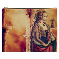 Fantasy Art Painting Magic Woman  Cosmetic Bag (XXXL) 