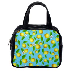 Lemon pattern Classic Handbags (One Side)