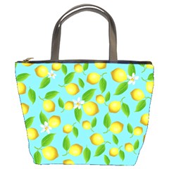 Lemon pattern Bucket Bags