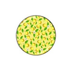 Lemon Pattern Hat Clip Ball Marker by Valentinaart