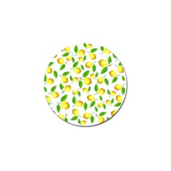 Lemon Pattern Golf Ball Marker (10 Pack) by Valentinaart