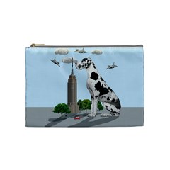 Great Dane Cosmetic Bag (medium)  by Valentinaart