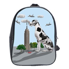 Great Dane School Bag (xl) by Valentinaart