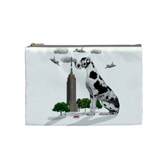 Great Dane Cosmetic Bag (medium)  by Valentinaart