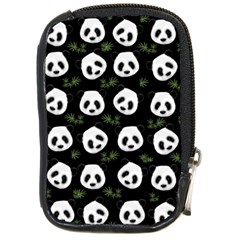 Panda Pattern Compact Camera Cases by Valentinaart