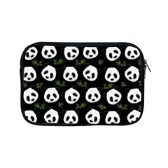 Panda Pattern Apple Ipad Mini Zipper Cases by Valentinaart