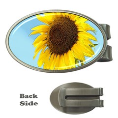 Sunflower Money Clips (oval)  by Valentinaart