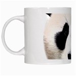 Panda face White Mugs Left