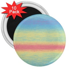 Ombre 3  Magnets (10 Pack)  by ValentinaDesign