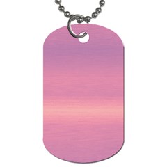 Ombre Dog Tag (two Sides) by ValentinaDesign