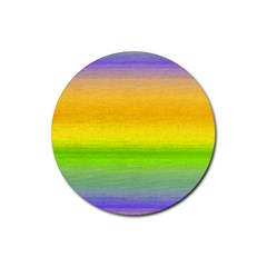 Ombre Rubber Coaster (round)  by ValentinaDesign