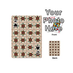 Native American Pattern Playing Cards 54 (mini)  by linceazul