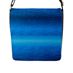 Ombre Flap Messenger Bag (l)  by ValentinaDesign