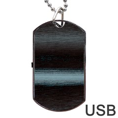 Ombre Dog Tag Usb Flash (one Side) by ValentinaDesign