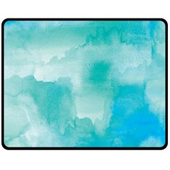 Ombre Double Sided Fleece Blanket (medium)  by ValentinaDesign